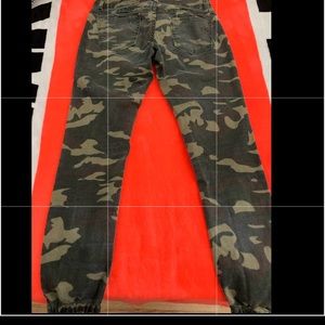 Washed Camo pants